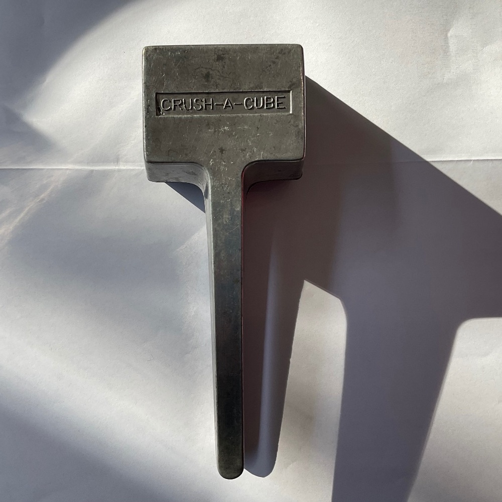 VTG Manual "Crush-A-Cube" Large Ice Cube Crusher